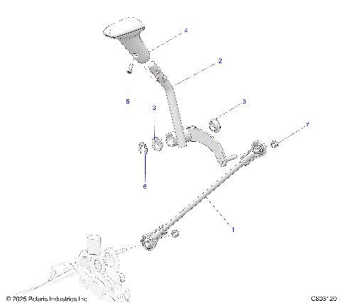DRIVE TRAIN, SHIFT LINKAGE - S26AJE9FSL/AJN9FSL/FSM (C603120)