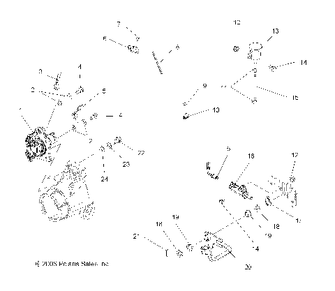 BRAKE, FOOT - A07MH50AB/AL/AQ/AX/AY/AZ/MN50AF/AN/AT/AY (49ATVBRAKERR500EFI)