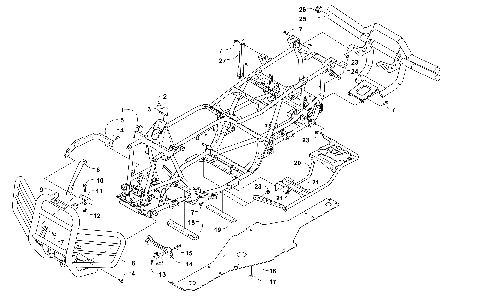 FRAME AND RELATED PARTS [301819]