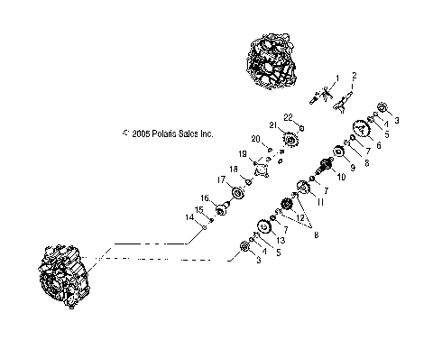 TRANSMISSION, INTERNAL - A07CL50AA (4999201649920164C14)