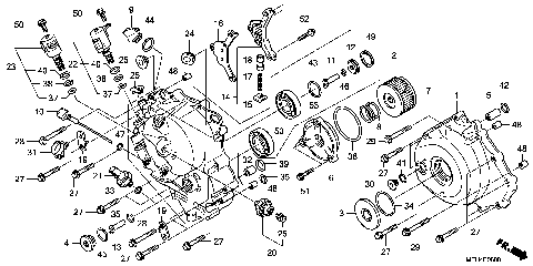 RIGHT CRANKCASE COVER
