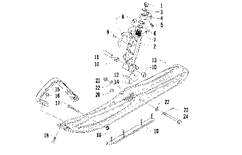 SKI AND SPINDLE ASSEMBLY [94606]