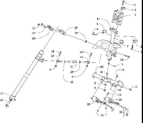 STEERING POST ASSEMBLY [109057]