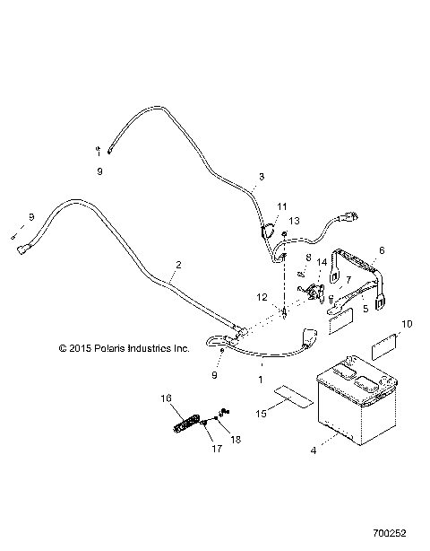 ELECTRICAL, BATTERY - Z16VBA87A2/AB/L2/E87AB/AR/LB/AE/AS (700252)