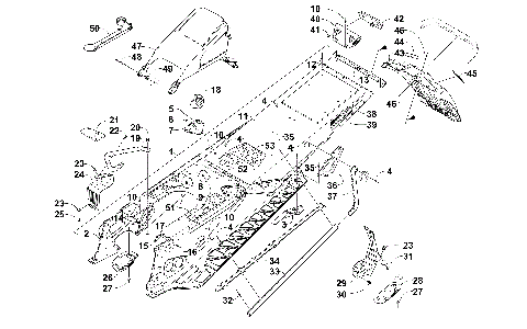 TUNNEL AND SNOWFLAP ASSEMBLY [101285]