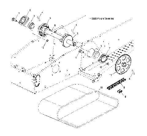 DRIVE TRAIN, DRIVE SHAFT - S23WAA1ASA/AEA (4997579757A13)