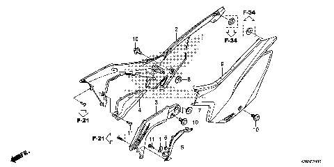 TANK SHROUD@SIDE COVER