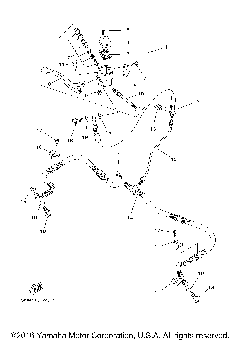 FRONT MASTER CYLINDER