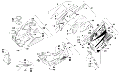 SKID PLATE AND SIDE PANEL ASSEMBLY