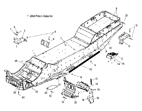 CHASSIS - S07NT3AS/AE (49SNOWCHASSIS340TOUR)