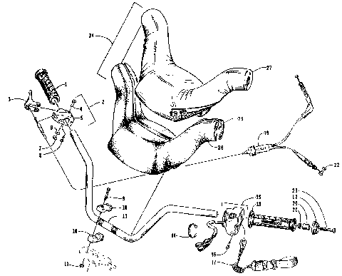 HANDLEBAR ASSEMBLY [72632]