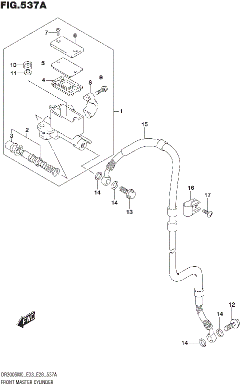 FRONT MASTER CYLINDER