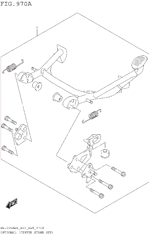 OPTIONAL (CENTER STAND SET)
