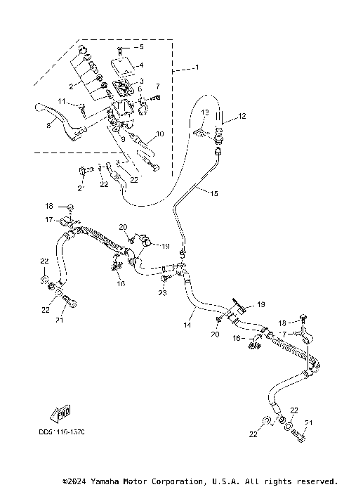 FRONT MASTER CYLINDER