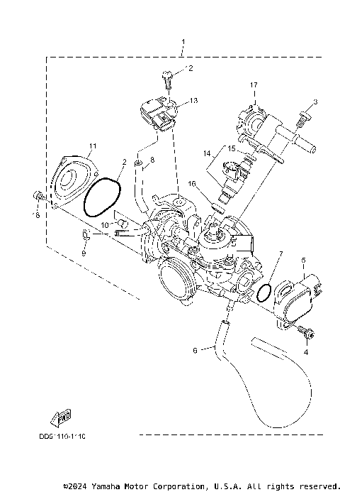 THROTTLE BODY ASSY 1