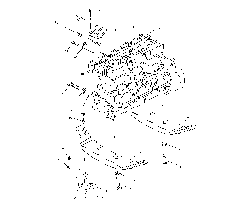 ENGINE MOUNTING - I995095 (4951455145B004)