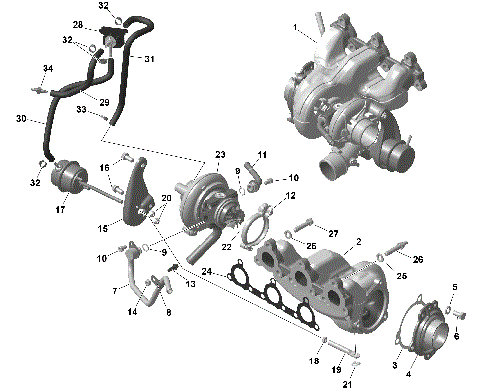 01- ROTAX - Turbocharger
