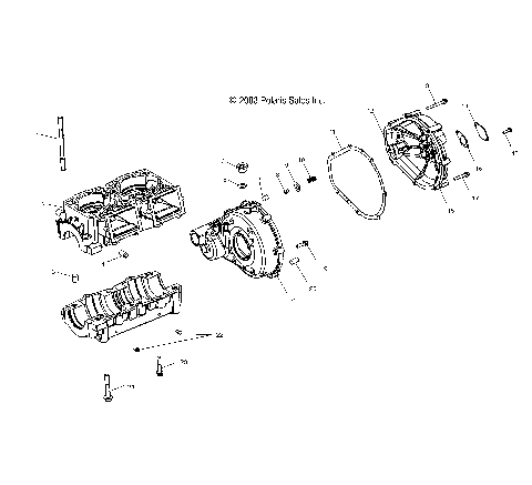 CRANKCASE - W045402DA (4990599059B08)