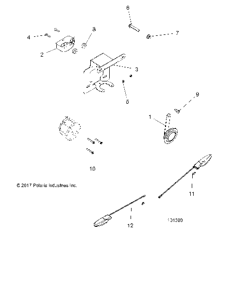 ELECTRICAL, TURN SIGNALS and HORN - A19S6E57R1 [101389]