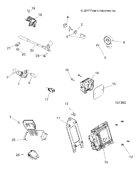 ELECTRICAL, SWITCHES, SENSORS and ECM - A19SWS57P1/P2 [101393]