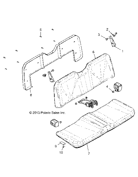 BODY, SEAT AND BELTS - R14RH57FX (49RGRSEAT14570I)