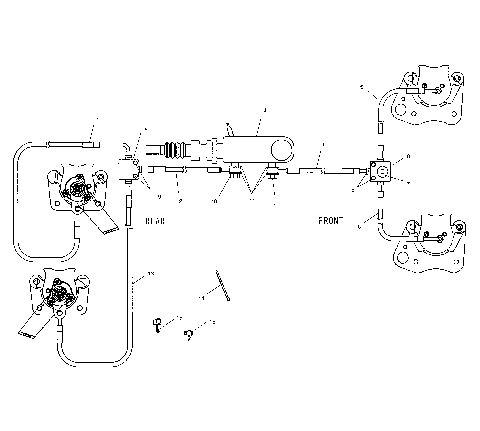 BRAKE LINES/MASTER CYLINDER - C11RB42AA/C11RD50AA/AB/C11RF50AA (4981898189C04)