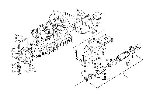 ENGINE AND RELATED ASSEMBLY [73531]