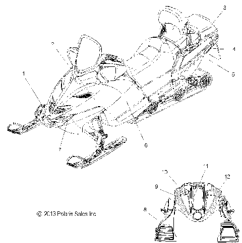 BODY, DECALS - S14PT7FSL (49SNOWDECAL14TURBOLXT)