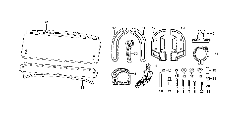 2-PIECE POLY WINDSHIELD