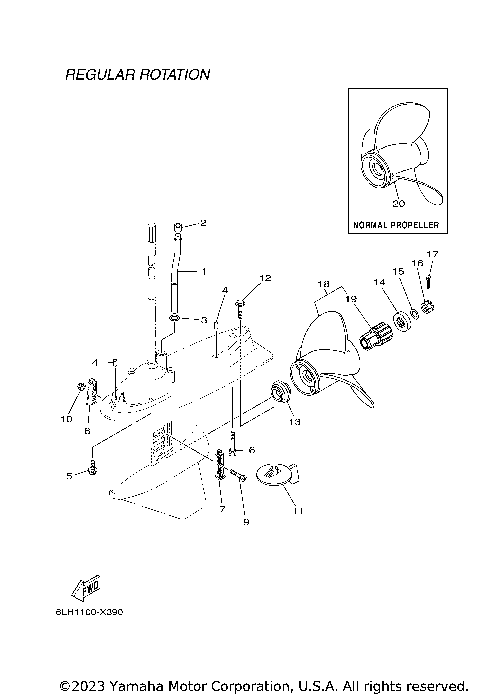 LOWER CASING DRIVE 2