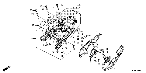 SIDE COVER@REAR CARRIER
