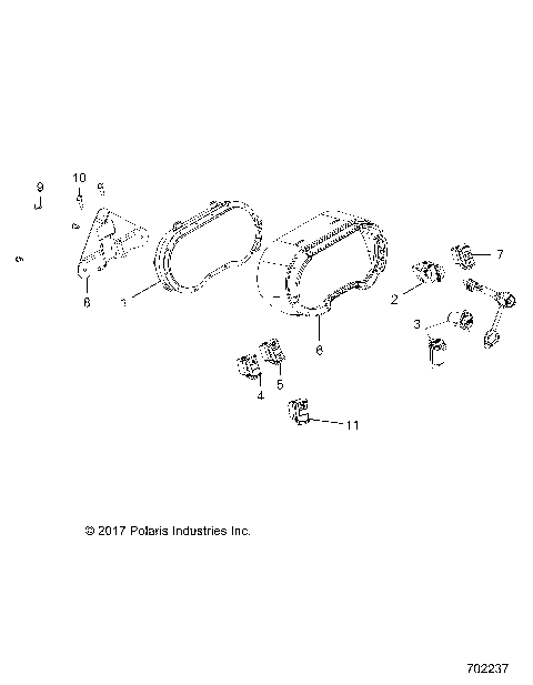 ELECTRICAL, DASH INSTRUMENTS AND CONTROLS - R19RGE99F2/FF/SC2/SFF/PCF/PFF (702237)