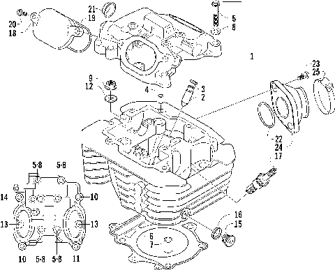 CYLINDER HEAD ASSEMBLY [81199]
