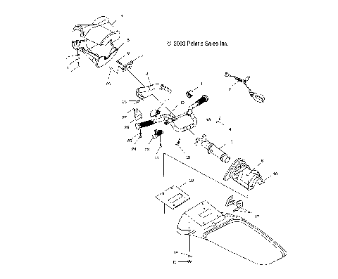 STEERING - W045098CA/IA (4990459045A14)