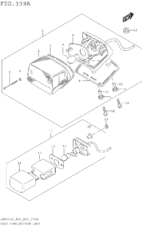 REAR COMBINATION LAMP