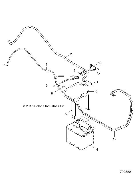 ELECTRICAL, BATTERY - R16RGE99A7/AE/AV (700820)