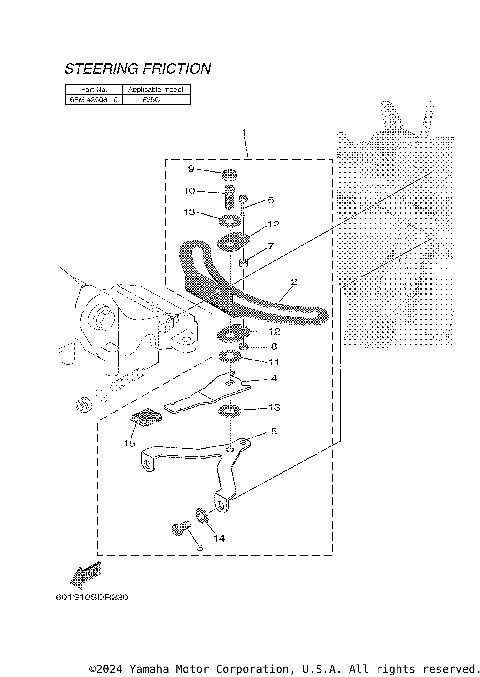 STEERING FRICTION F25C