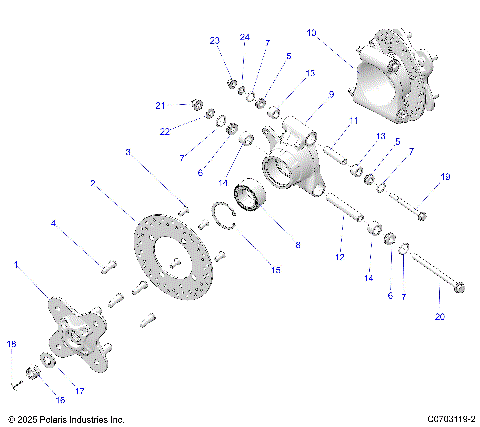 SUSPENSION, REAR CARRIER