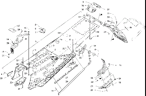 TUNNEL AND SNOWFLAP ASSEMBLY [107662]