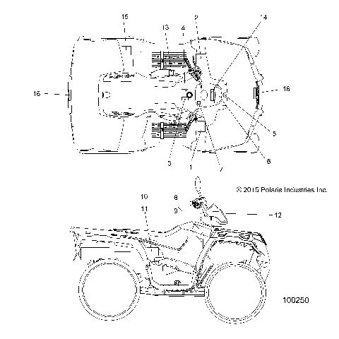 BODY, DECALS - A16SEB57C1/C2/SEC57C1/C2/CL/SBB57C1 (100250)