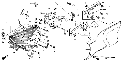 LEFT CRANKCASE COVER