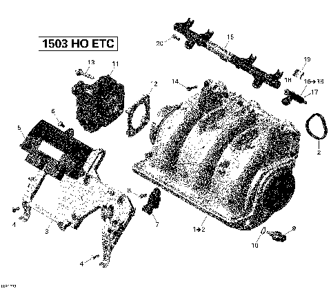 02- Air Intake Manifold And Throttle Body 4_Sea-Doo Boats