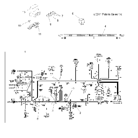 ELECTRICAL, HARNESSES - A12MH50AD/AO/AQ/AX/AZ (49ATVHARNESS12SP500)