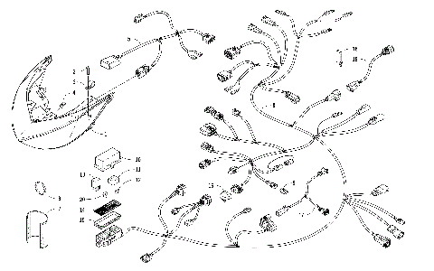 HEADLIGHT AND WIRING ASSEMBLIES [105281]