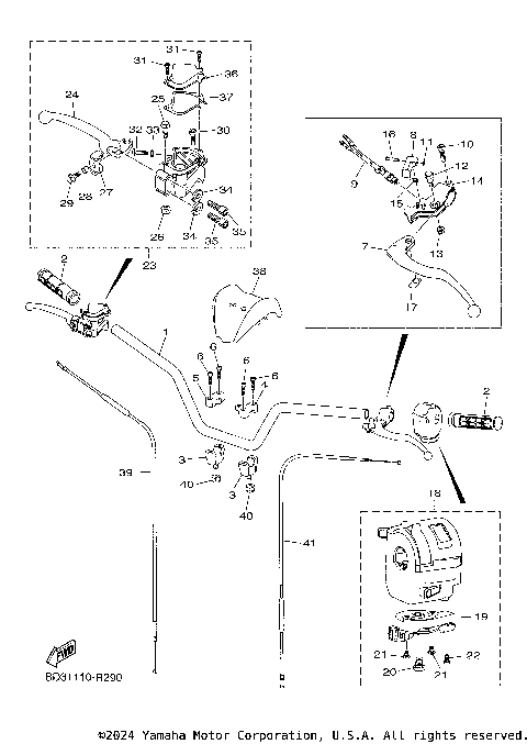 STEERING HANDLE & CABLE