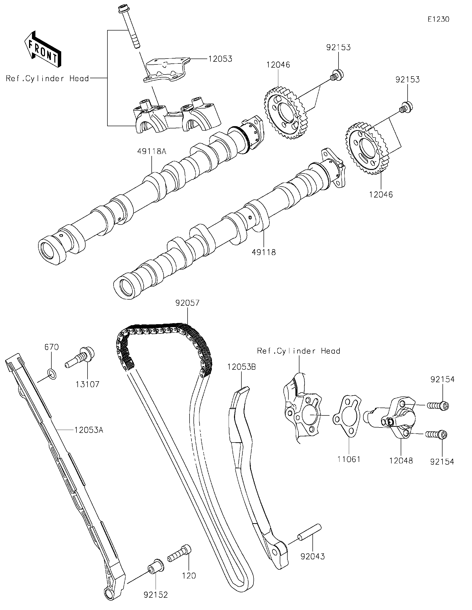 408様② 2020 Kawasaki Motorcycles Parts-Finder Diagrams | Texas