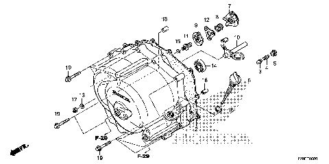 FRONT CRANKCASE COVER