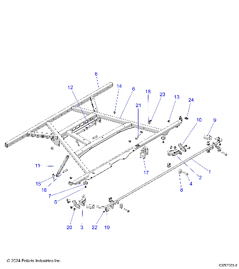 BODY, BOX, MOUNTING - D25E3CC2B4/UC2B4 (C0707372-2)