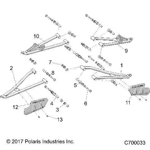 SUSPENSION, FRONT CONTROL ARMS - R22T6A99A1/B1 (C700033)