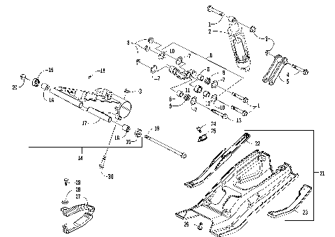 REAR SUSPENSION ASSEMBLY [85455]